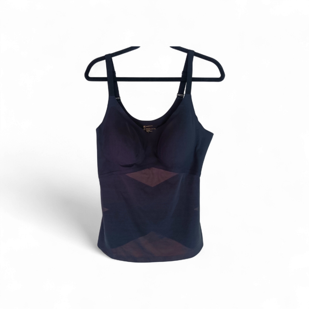 Honeylove Black LiftWear Tank Shapewear Camisole‎ Plus Size 1X Adjustable Straps